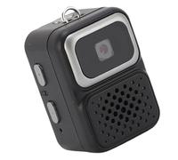 Gedourain Petite Caméra Rétro Porte-clés Petite Micro Caméra Vidéo 1080P FHD Taille Pouce avec Carte de Stockage de 128 Go pour Vloggers écran 0,96 Pouces Batterie Rechargeable (Noire)