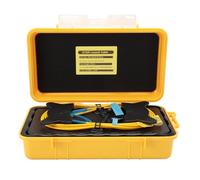 Gedourain Rallonge de Boîte de Câble de Lancement OTDR SC UPCSC UPC éliminateur de Zone Morte de 500 M pour les Professionnels des Réseaux à Fibre Optique, Conception Légère et Portable