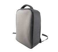 Gedourain Sac à Dos de Moto LED Sac D'ordinateur Portable LED Spacieux et Programmable pour étudier et Travailler, Noir 16 Pouces