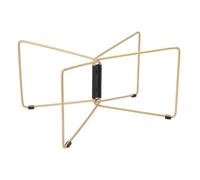 Gedourain Support de Glacière Pliable, Support Portable de Camping en Plein Air pour la Neige et Les Ruisseaux, en Acier Inoxydable (Kaki)