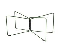 Gedourain Support de Glacière Pliable, Support Portable de Camping en Plein Air pour la Neige et Les Ruisseaux, en Acier Inoxydable (Vert OD)