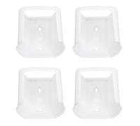 Gedourain Support de Télécommande Compatibilité Polyvalente Durable et Polyvalent pour Climatiseur TV Haut-Parleur Télécommande Murale Matériau ABS Cuisine Salon Chambre Lot de 4