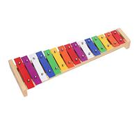 Gedourain Xylophone 15 Notes avec 2 Maillets, Glockenspiel coloré pour