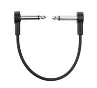 GEDOX Câble de connexion de pédale, câble à angle droit, câble de connexion de guitare électrique, câbles de connexion de guitare de 6,35 mm, câble d'instrument de guitare pour péda