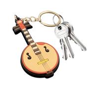 GEDOX Ensemble de porte-clés instuments, porte-clés chaussure de sport, joli porte-clés musical de sac à dos miniature pour amateurs de musique, sacs scolaires, téléphone portable