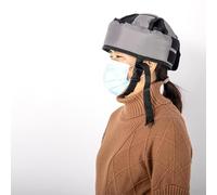 GEDRACKPMYN Casque de sécurité pour Protection de la tête, Casque Souple pour Les Crises d'épilepsie, prévention des blessures à la tête, Chapeau de Protection épais et Souple réglable