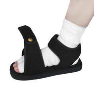 GEDRACKPMYN Chaussure Post-opératoire, Chaussure de Marche pour Pied ou Orteil cassé, Chaussure de récupération chirurgicale en plâtre avec Sangle réglable pour Post-Chirurgie,XL
