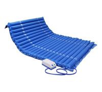 GEDRACKPMYN Matelas Anti-escarres, Matelas à Pression d'air alternée avec Pompe, prévention des escarres et Matelas pneumatique au lit, surmatelas à soulagement de la Pression,150cm Width