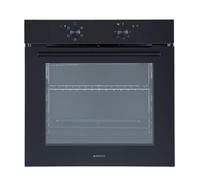 GEDTECH Four encastrable multifonctions GFO76BL - Noir - 76L - Chaleur tournante - Grill - Porte froide - Fonctions vapeur