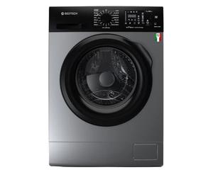 GEDTECH - Lave-Linge GLL91400SLI - 9kg, 1400 Trs/min - Charge Frontale - Classe Énergétique B - Fabriqué en Italie - Couleur Silver