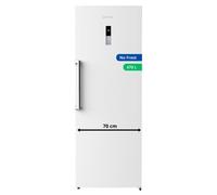 Réfrigérateur armoire GSP470NFWH 470L - Largeur 70cm - No Frost - Classe E - Blanc