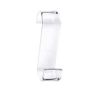 Patère Salle de Bain Gedy MERLINO pour radiateur Transparent