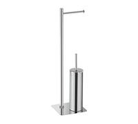 Gedy ARTU Colonne de Pied, Acier Inoxydable, Chrome, 17 x 16 x 65,5