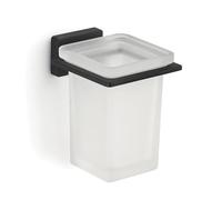 Gedy Atena Porte-Brosse Noir Mat