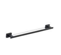 Gedy Athène Porte-Serviettes Barre 45 cm Noir Mat
