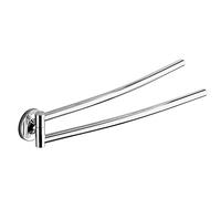 Gedy Cebu, pivotant chromé, Serviettes de Bain 60 cm, Dimensions 6 x 35 x 7 cm et Poids 0,314 kg, Porte-Serviettes en Acier Inoxydable et Cromall, 10 Ans de Garantie, Design R&S Inoxydable, Unique