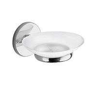 Gedy Cebu, Savon chromé, Porte-Savon de Salle de Bain, fabriqué en Acier Inoxydable et Cromall, Dimensions 6 x 11 x 13 cm et 0,345 kg, Garantie de 10 Ans, Design : R&S Inoxydable, Unique