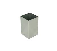 Gedy Chrome, Perth Porte-brosse à dents de bain, dimensions et poids : 10 x 6 x 6 cm et 0,25 kg, porte-dentifrice et brosse à dents en acier inoxydable, finition, design R&D, 2 ans de garantie, unique