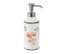 Gedy Clothilde Distributeur de Savon, céramique, Blanc, Unique