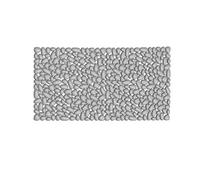 Gedy CO34750830 G-Sabbia Tapis de baignoire antidérapant Gris pierre 36 x 75 cm