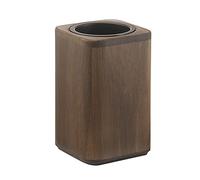 Gedy Daphné Porte Brosses, en Bambou, Noyer, 8 x 8 x 13 cm