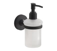 Gedy Distributeur de Savon Mural Felce Plus Noir Mat