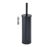 Gedy Flip Brosse Murale en Acier Inoxydable et Plastique Noir Mat 9,1 x 10 x 37,7 cm