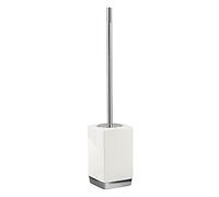 Gedy G-Lucy, Porte-Brosse WC en céramique, pour Salle de Bain, fabriqué en céramique, Dimensions 47 x 9,7 x 9,7 cm et Poids 0,884 kg, Design R&D, 2 Ans de Garantie, Unique