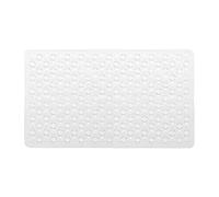 Gedy G-Maim Tapis antidérapant avec ventouses, Dimensions 60 x 38, Tapis de Bain en résine, Finition Transparente, Design R&S, 100% fabriqué en Italie, Tapis Lavable en Machine, 2 Ans de Garantie