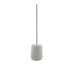 Gedy G-Marika, Brosse WC Gris, Brosse de Bain en céramique, Dimensions 45 x 10,2 x 10,2 cm et Poids 0,96 kg, Design R&D, 2 Ans de Garantie, Unique
