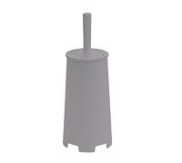 Gedy G-Oscar WC à Poser Couleur Gris, 35 x 13 x 13 cm Poids 0,396 kg, Brosse de Toilette avec Poils Fabriqué avec des résines thermoplastiques, Années de Garantie 2, Design R&S, Unique