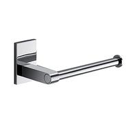 GEDY G-Singapore Porte Rouleau Papier Toilette, Couleur Chrome, Composants fabriqués en Acier Inoxydable et chromé, Garantie 10 Ans, Dimensions 6 x 15 x 6,6 cm, Design R&D Inoxydable, chromé, Unique