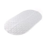 Gedy G-Solid antidérapant avec ventouses, Dimensions : 39 x 69 cm, Bain en résine, Finition Transparente, Design R&S, 100% fabriqué en Italie, Tapis Lavable en Machine, Unica