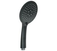 Gedy G-Tech 13 Douchette 3 Jets, pommeau ABS avec Finition Noire, 5 Ans de Garantie, Design R&S, Filtre de Douche Anti-Sable Inclus, Unique