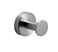 Gedy G-Tokyo, porte-serviettes brossé, dimensions 5,3 x 6 x 5,3 cm, porte-serviettes en acier inoxydable 304, 15 ans de garantie, design R&S