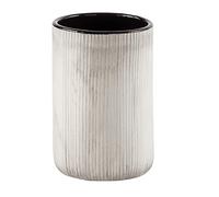Gedy Gris, G-Naomi, Salle de Bain, Porte-Brosse à Dents en céramique, 2 Ans de Garantie, Design R&S, Dimensions 11, 5 x 7,5 cm, Unique