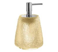Gedy Irina Distributeur de Savon en résine, Beige, 9,9 x 9,9 x 16