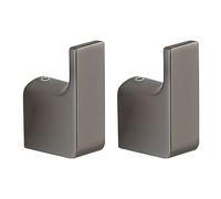 Gedy Lot de 2 cintres Pirenei Gun Metal