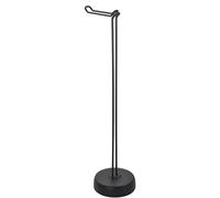 Gedy Minu Porte-Rouleau sur Pied Noir Mat
