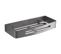 Gedy Nerva Porte-objets rectangulaire Gun Metal