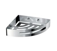 Gedy nerva Porte Objets Angle, Acier Inoxydable, Chrome, 21 X 21 X 4,5