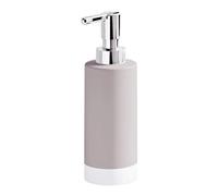 Gedy New Mizar Distributeur de Savon en céramique, Beige, 6,4 x 6,4 x 19,2