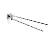 Gedy Olimpo Porte-Serviettes Double en Acier Inoxydable Chromé 37,9 x 4,8 x 5,1 cm