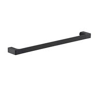 Gedy Pirenei Barre Porte-Serviettes, Laiton, Noir Mat, 60 cm