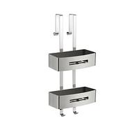 Gedy Porte-Objets Douche rectangulaire, Finition chromée, Non applicabile