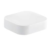 Gedy Porte-Savon 12,1x11x3 Blanc