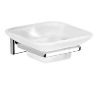 Gedy - PORTE SAVON CHROME COLORADO VERRE SATINE - Gedy - G-69111300100