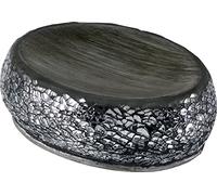 Gedy - PORTE SAVON GRIS ARGENT MYOSOTIS - Gedy - G-MY117300300