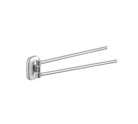 Gedy-Porte Serviette Double EV231300100 G-Everest Chrome