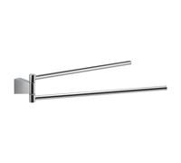 Gedy Porte-Serviettes Double articulé Tonale Chrome